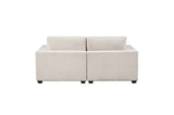 Serenity Beige Loveseat by Homelegance at Eve Furniture