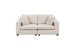 Serenity Beige Loveseat by Homelegance at Eve Furniture