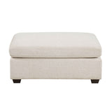 Serenity Beige Ottoman