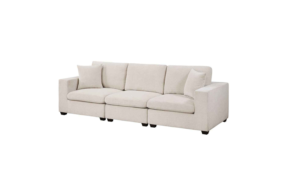 Serenity Beige Sofa by Homelegance at Eve Furniture