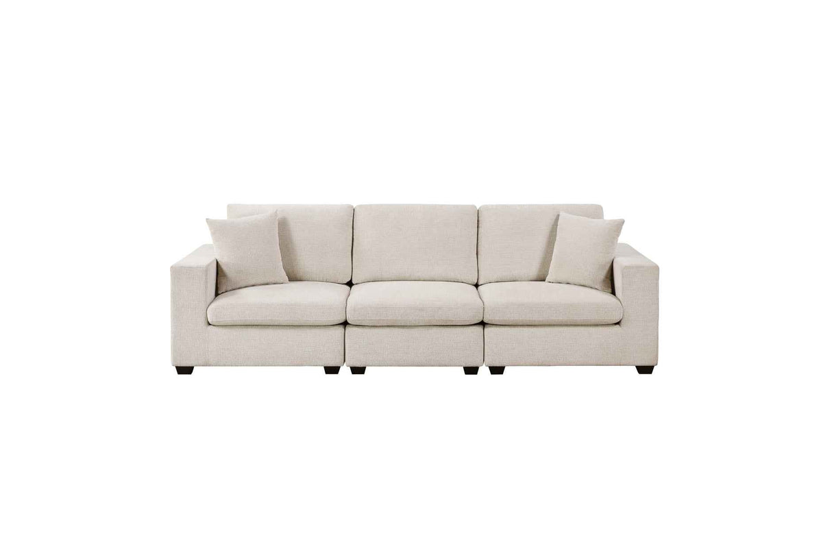 Serenity Beige Sofa by Homelegance at Eve Furniture