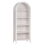 Serenity White/Tan Etagere by Crestview at Eve Furniture
