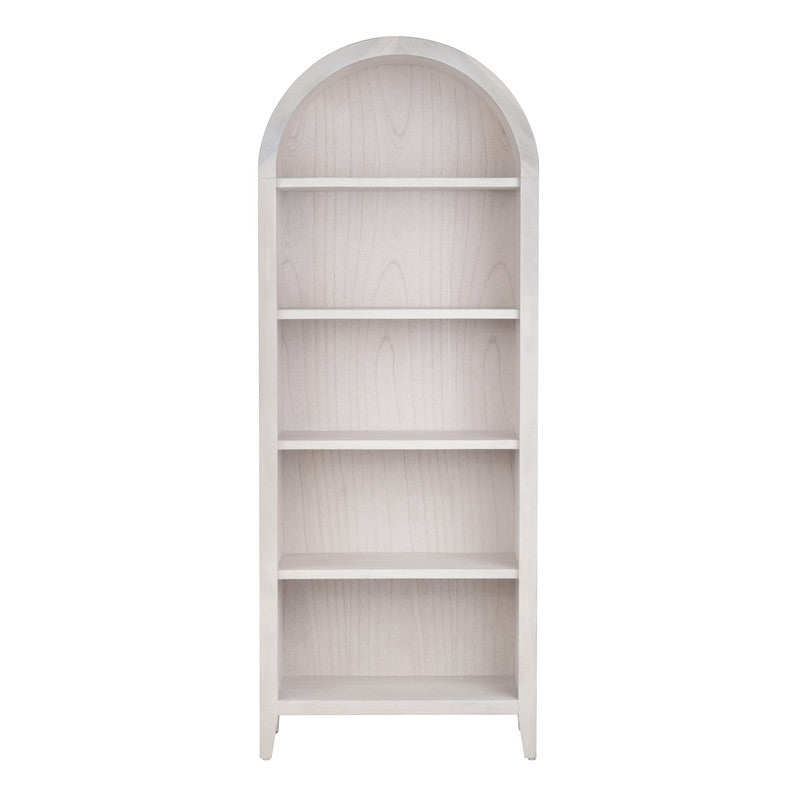 Serenity White/Tan Etagere by Crestview at Eve Furniture