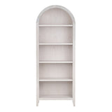 Serenity White/Tan Etagere by Crestview at Eve Furniture