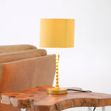 Sereno Table Lamp Ochre and Gold by Ashcroft Furniture at Eve Furniture