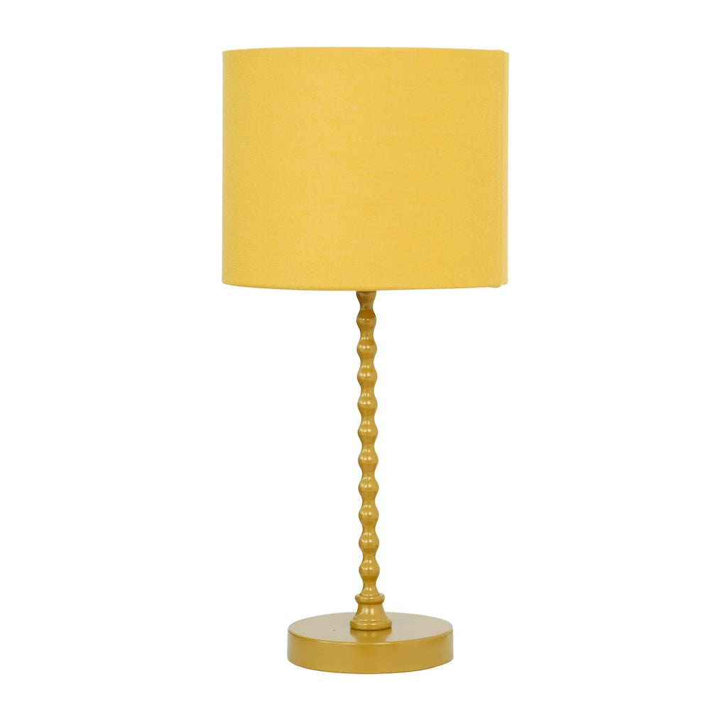 Sereno Table Lamp Ochre and Gold by Ashcroft Furniture at Eve Furniture