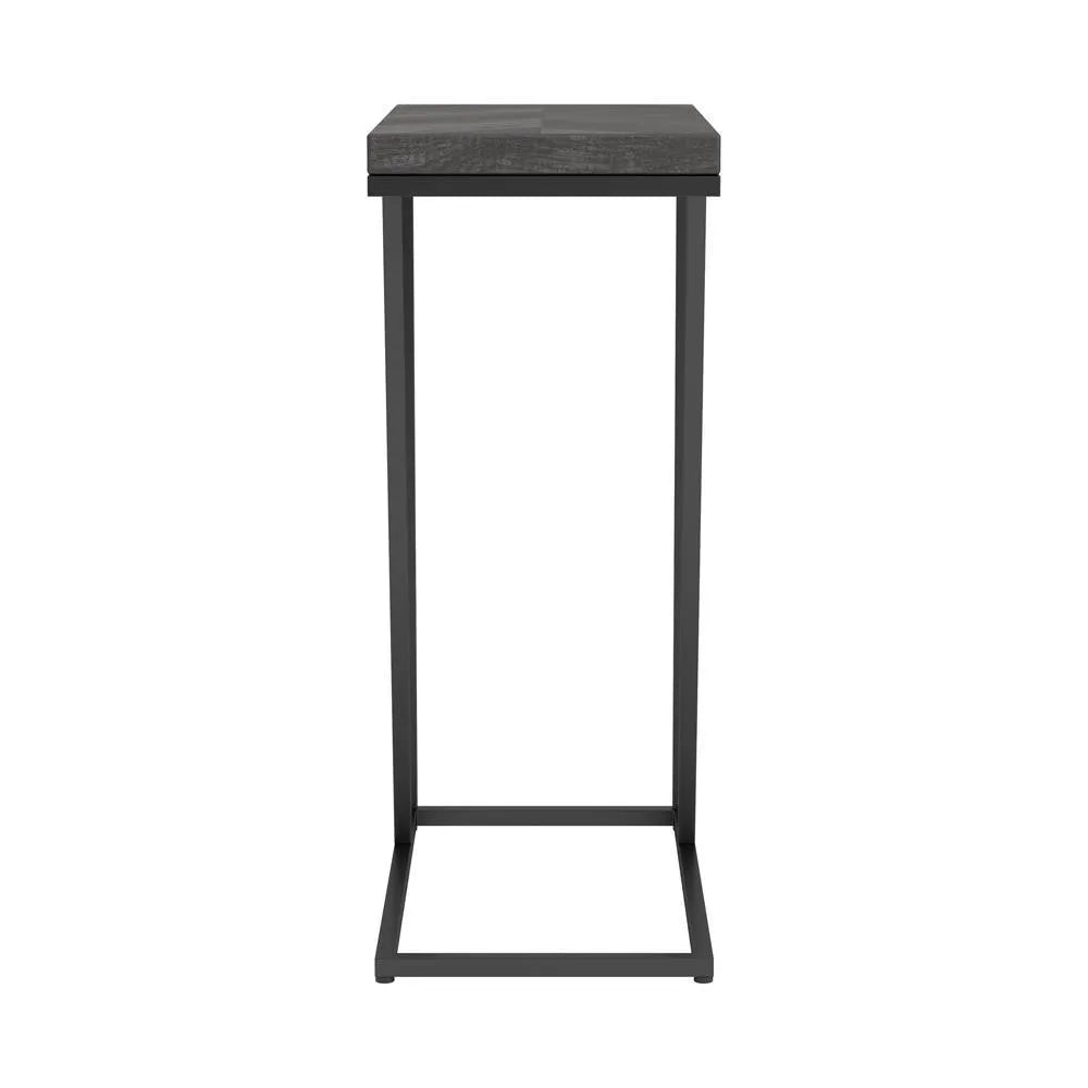 Sergio Rustic Gray Chevron Rectangular Accent Table by Coaster at Eve Furniture