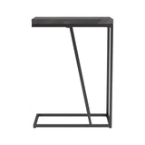Sergio Rustic Gray Chevron Rectangular Accent Table by Coaster at Eve Furniture