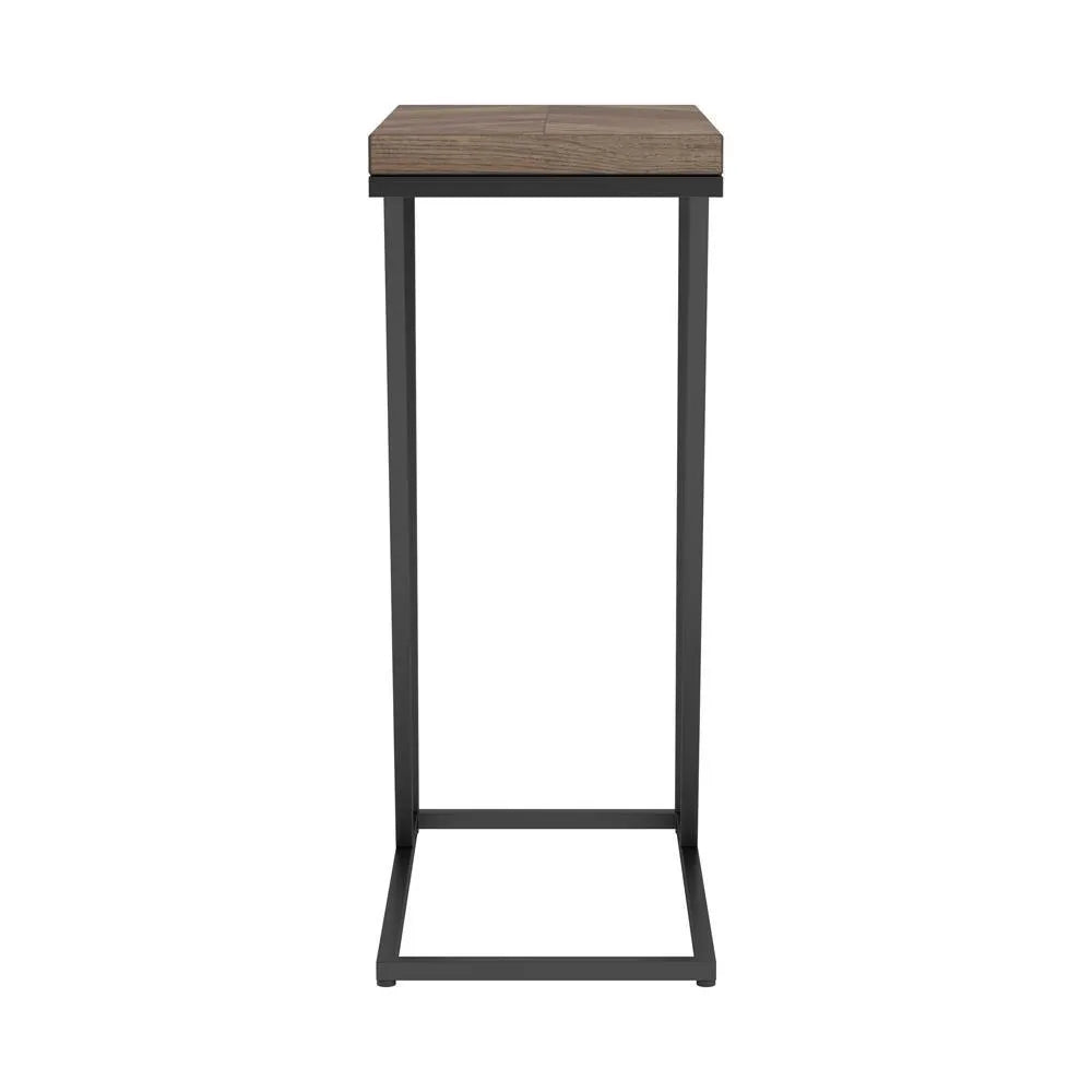 Sergio Tobacco Chevron Rectangular Accent Table by Coaster at Eve Furniture