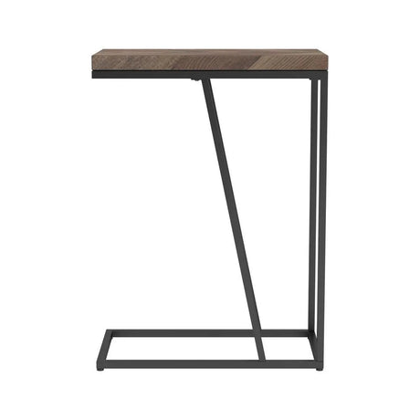 Sergio Tobacco Chevron Rectangular Accent Table by Coaster at Eve Furniture