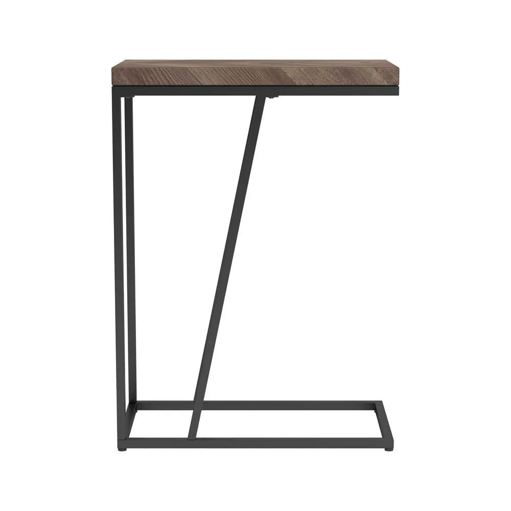 Sergio Tobacco Chevron Rectangular Accent Table by Coaster at Eve Furniture
