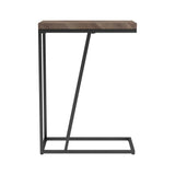 Sergio Tobacco Chevron Rectangular Accent Table by Coaster at Eve Furniture