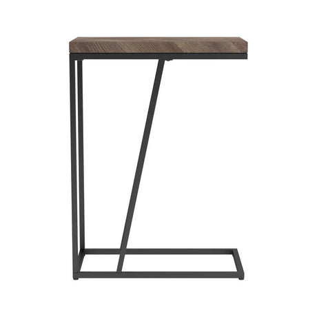 Sergio Tobacco Chevron Rectangular Accent Table by Coaster at Eve Furniture
