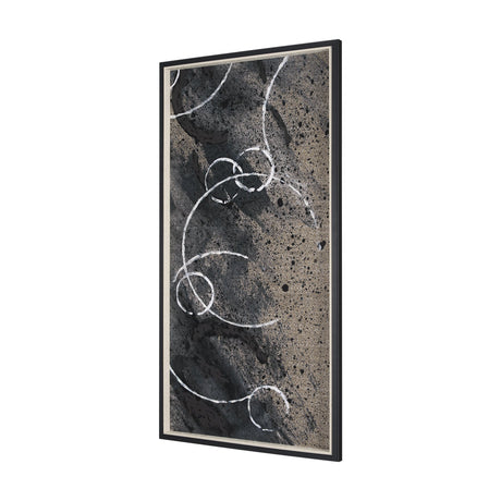 Serkel II by Mercana Studio a Hand Embellished Textured Framed Art Print by Mercana at Eve Furniture