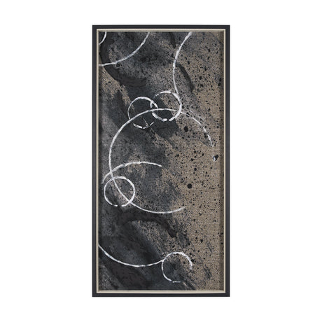 Serkel II by Mercana Studio a Hand Embellished Textured Framed Art Print by Mercana at Eve Furniture