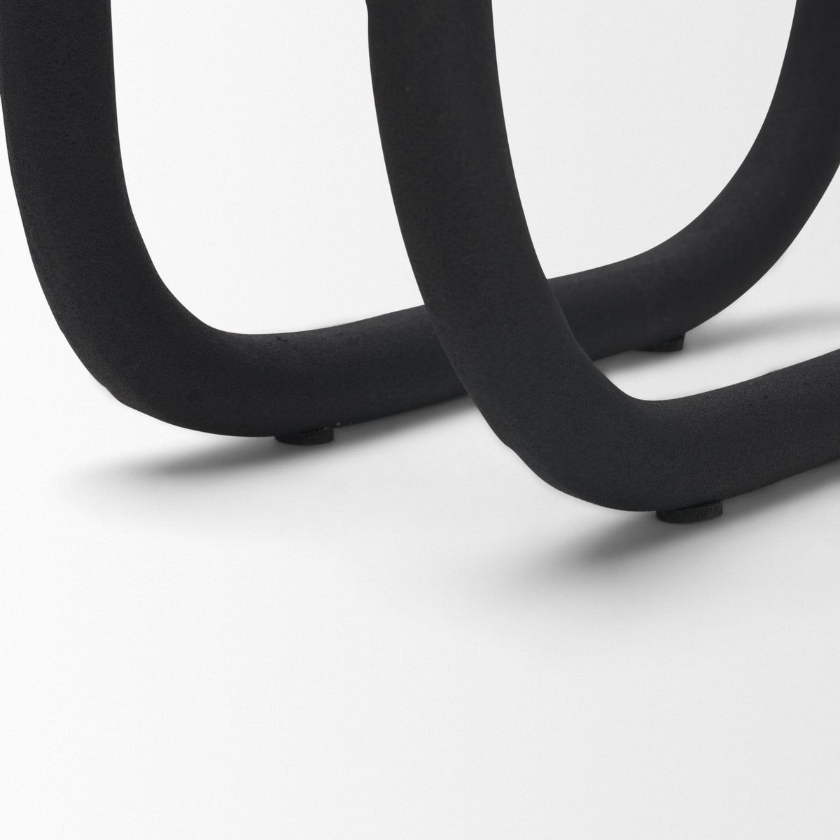 Serpens Black Metal Large Candleholder by Mercana at Eve Furniture