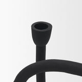 Serpens Black Metal Large Candleholder by Mercana at Eve Furniture