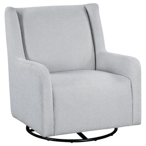 Serra Dove Boucle Swivel Glider Recliner by Coaster at Eve Furniture