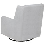 Serra Dove Boucle Swivel Glider Recliner by Coaster at Eve Furniture