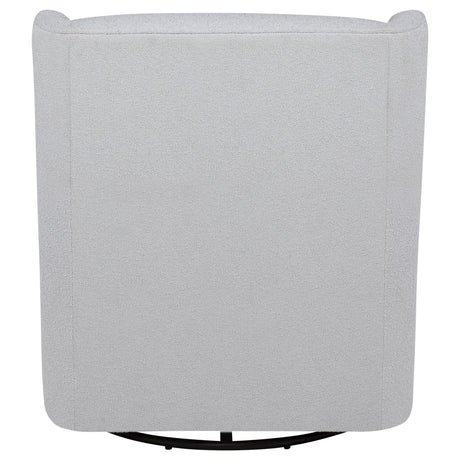 Serra Dove Boucle Swivel Glider Recliner by Coaster at Eve Furniture