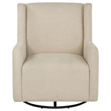 Serra Sandy Beige Boucle Swivel Glider Recliner by Coaster at Eve Furniture