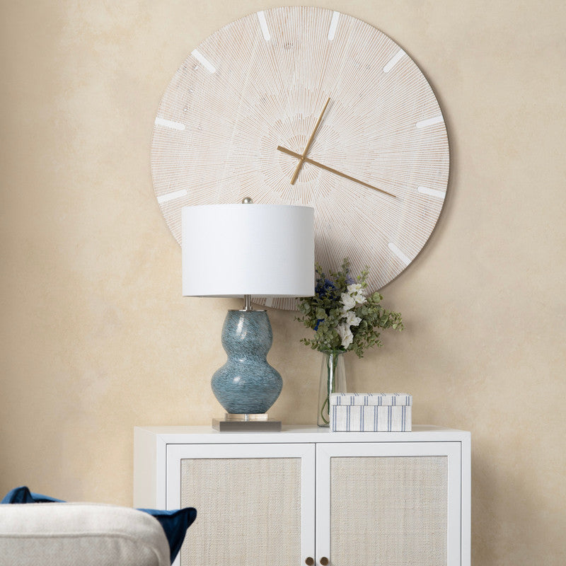Sessums Blue Table Lamp by Crestview at Eve Furniture