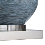 Sessums Blue Table Lamp by Crestview at Eve Furniture