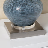 Sessums Blue Table Lamp by Crestview at Eve Furniture