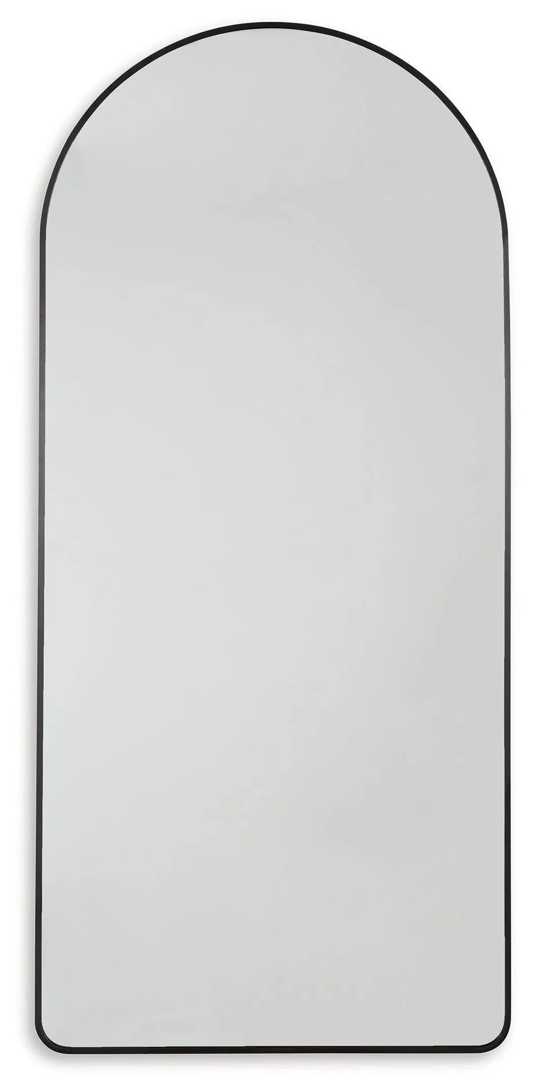 Sethall Black Floor Mirror by Ashley at Eve Furniture