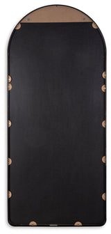 Sethall Black Floor Mirror by Ashley at Eve Furniture