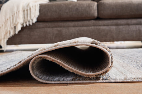 Sethburn Cream/Brown/Gray Medium Rug by Ashley at Eve Furniture