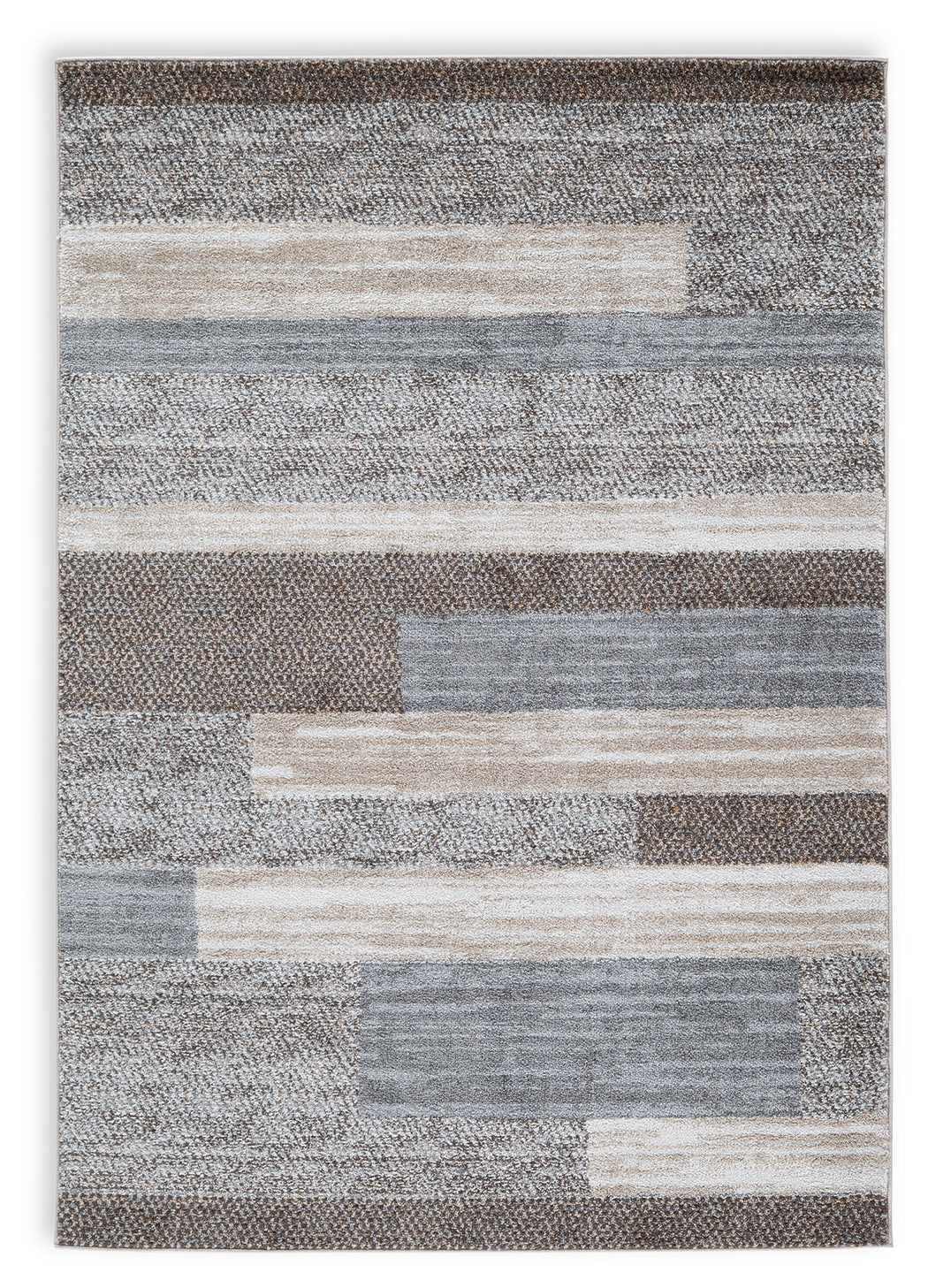 Sethburn Cream/Brown/Gray Medium Rug by ASHLEY FURNITURE at Eve Furniture