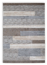 Sethburn Cream/Brown/Gray Medium Rug by ASHLEY FURNITURE at Eve Furniture