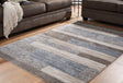 Sethburn Cream/Brown/Gray Medium Rug by ASHLEY FURNITURE at Eve Furniture