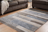 Sethburn Cream/Brown/Gray Medium Rug by ASHLEY FURNITURE at Eve Furniture