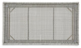 Seton Creek Gray Outdoor Coffee Table by Ashley at Eve Furniture