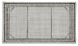 Seton Creek Gray Outdoor Coffee Table by Ashley at Eve Furniture
