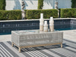 Seton Creek Gray Outdoor Coffee Table by Ashley at Eve Furniture