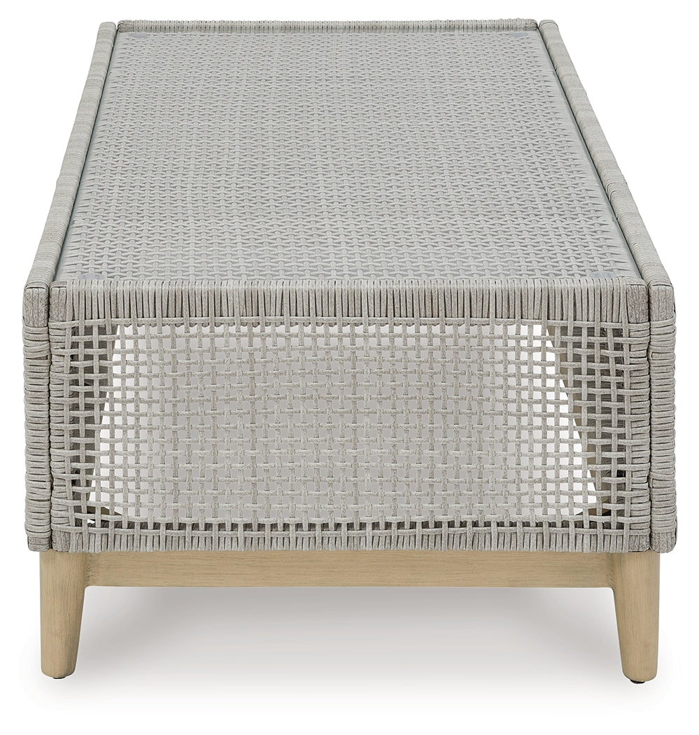 Seton Creek Gray Outdoor Coffee Table