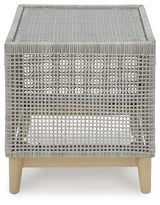 Seton Creek Gray Outdoor End Table