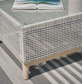 Seton Creek Gray Outdoor Coffee Table by Ashley at Eve Furniture