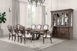 Seven Oaks Weathered Oak Hutch & Buffet by Furniture of America at Eve Furniture