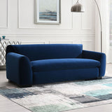Severo Royal Blue Upholstery Living Room Set by Furniture of America at Eve Furniture