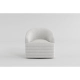 Seville Beige Swivel Chair by Homelegance at Eve Furniture