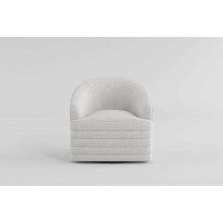 Seville Beige Swivel Chair by Homelegance at Eve Furniture