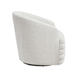 Seville Beige Swivel Chair by Homelegance at Eve Furniture