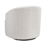 Seville Beige Swivel Chair by Homelegance at Eve Furniture