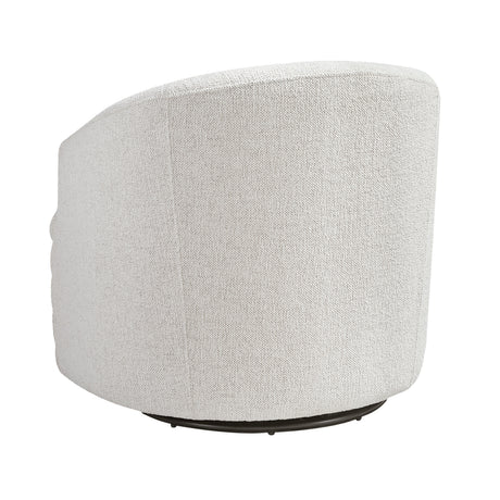 Seville Beige Swivel Chair by Homelegance at Eve Furniture