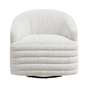 Seville Beige Swivel Chair by Homelegance at Eve Furniture