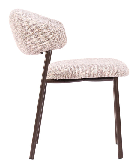 Seville Cloud Beige Dining Chair (Set of 2) by Zuomod at Eve Furniture